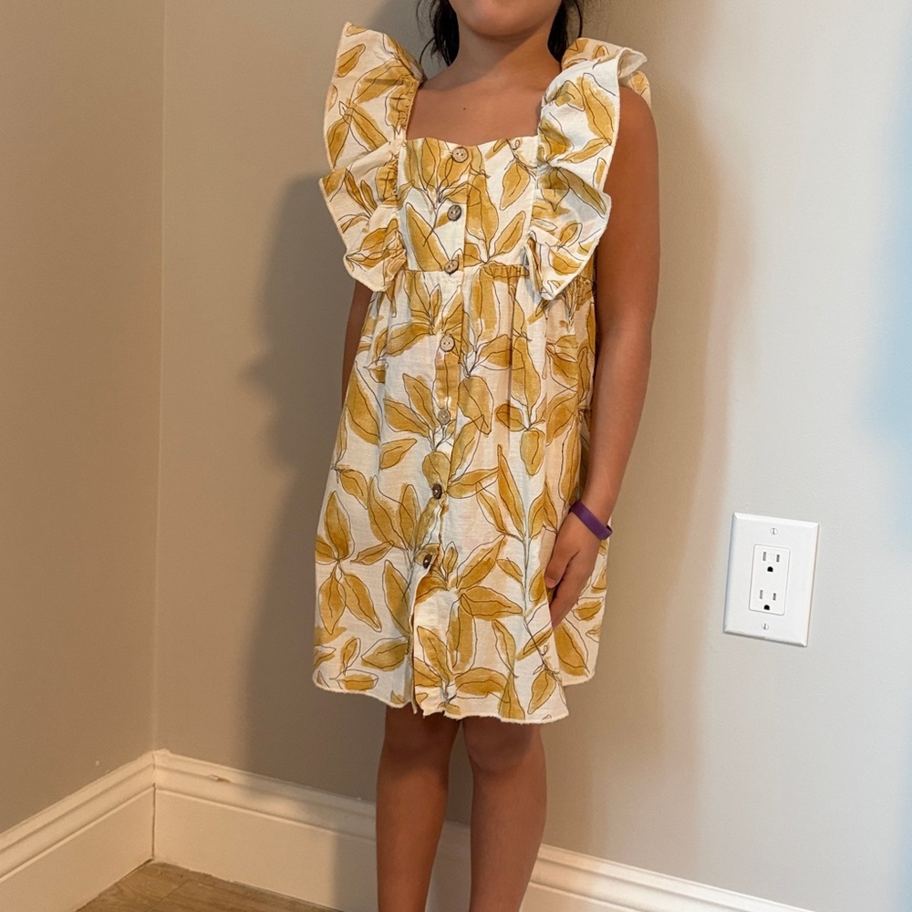 🌈Play Up 🌈Leafs Sleeveless Dress 5 years